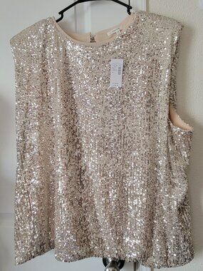Maurices Sequin Sleeveless Tank